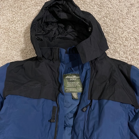 EUC Eddie Bauer Weather Edge 3 in 1 Down/Weatherproof shell Multipurpose Jacket - Picture 2 of 10
